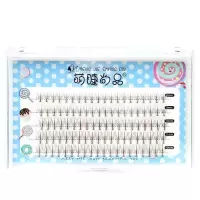 焦糖色芭比夹心 焦糖棕色芭夹心混合装假睫毛女簇自然仿真单WWE嫁超接种比植仙子