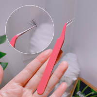 灵敏弯头镊子 DREAM DEER梦鹿单簇式鱼尾假睫毛分段式下睫毛自然仿真素颜梦露