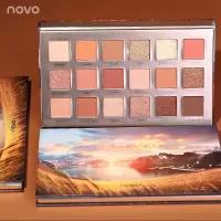 1#暖阳日落 NOVO芦苇眼影盘天空之上雪山眼影哑光珠光大地色闪粉亮5326