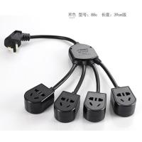 八爪转换插座 可穿墙三路独立无线遥控插座开关家用220V大功率灯具电源遥控插排