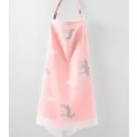 粉色森林鹿 均码 孕妇哺乳巾 外出哺乳遮挡衣喂奶遮羞布防走光披肩四季薄哺乳吊带
