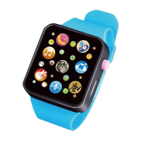 深空蓝[30个电池 七大豪礼] 宝宝婴儿童手表玩具带音乐启蒙早教智能1-2-3岁女幼儿园女童卡通