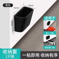 收纳套 黑色 阻门器门挡门阻顶门神器防盗家用女生门档门塞安全挡抵堵防撞防风