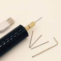 USB塑转+3根转头 。家用微型珍珠电钻迷你电磨小功率电动工具打孔迷你电磨微电钻