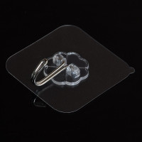 幸运草挂钩[10个装] 壁挂式贴片挂架强力挂勾牙刷瓷砖粘贴背胶置物架挂钩无痕卫生间