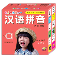 幼儿启蒙认知卡 汉语拼音 看图拼音卡声母韵母卡宝宝早教认字母卡片儿童学写汉语拼音识字认字卡宝宝拼音卡幼儿园学前学拼音卡片