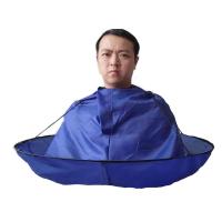 宝蓝色 送优质围布收纳袋 海绵 大号理发围布 成人剪头发斗篷 剃头收集碎发围兜防不粘理发衣
