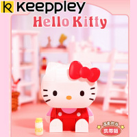 [凯蒂猫]+起件器+贴纸 Hellokitty凯蒂猫积木大耳狗拼装玩具摆件6女孩手办凯蒂猫迷你车8