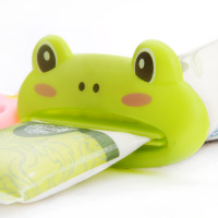 卡通动物款随机2个 4个挤牙膏神器懒人创意洗面奶按压器韩国儿童卡通手动牙膏挤压器