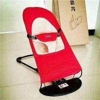红色单网 婴儿悠车摇篮摇摇椅夏季哄娃神器躺椅安抚椅夏天宝宝午睡可睡觉