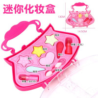 890迷你化妆盒 k儿童化c套品盘可水洗公童礼物女孩女主彩妆盒演出眼影妆装。