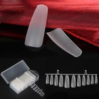 KS01盒装磨砂甲片 360片超薄天津纳笛寇长款磨砂全贴甲片 芭蕾舞甲片免打磨