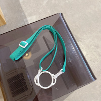 绿色大口径(胶圈可拆卸) 膳魔师水杯背带绳通用大肚杯提绳保温杯带子斜挎水壶卡扣杯子挂绳