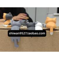 1# 日本散货公仔 背杀猫 独孤求败猫咪 可爱小猫屏幕摆件 铲屎官克星
