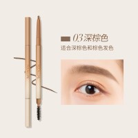 B03深棕色 0g FOCALLURE菲鹿儿素描纤细眉笔持久防水防汗不脱色超细芯