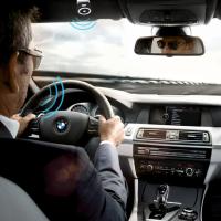 车载蓝牙免提电话系统遮阳板式音箱多功能导航接收器通话汽车使用