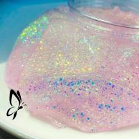 240ml 喔家の 潘多拉魔镜 变色泥 粉变紫色 隐形高透 起泡清脆