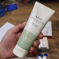 韩国AHC绿泥矿物黏土泡沫洁面150ml深层清洁毛孔卸妆洁面二合一