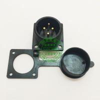 4芯(插座) 镀金伺服电机航空插头 插座YD28K4TS YD28-4芯 广数/华大专用