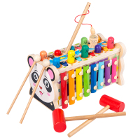 多功能大号熊猫打地鼠 大号打地鼠玩具0幼儿童益智力婴儿1一2岁半3男孩女孩宝宝敲打老鼠