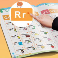 零基础英语自然拼读点读发声大书 宝宝学说话零基础儿童英语自然启蒙手指触摸拼读点读发声大书早教教材学习神器单词字母