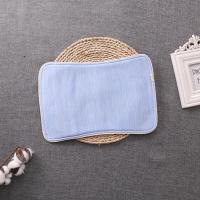 蓝色冰爽丝枕套 婴童款25*45cm 宝宝枕套巾苎麻竹纤维凉席换洗枕巾枕套成人婴儿童幼儿园透气夏季