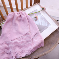 芭蕾粉 均码 夏季宽松打底裤少女防走光三分短裤子可外穿轻薄仿真丝家居安全裤