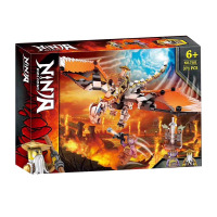 吴大师的战斗飞龙 玩具幻影忍者系列劳埃德的泰坦机甲龙男孩子拼装益智拼图积木玩具