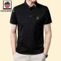 爱曼普男士夏季正品polo衫男百搭高级感男装上衣男透气舒适棉T恤