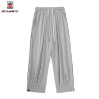 AEMAPE爱曼普夏季休闲裤男新款长裤潮款流行束脚帅气百搭九分裤