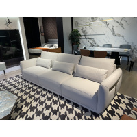 米帕爱马仕皮沙发