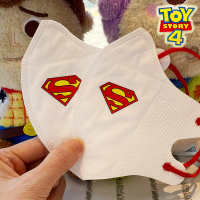 10只(4-12岁)独立包装 红耳绳 一次性3D立体儿童超人标志卡通印花创意大人春夏防尘独立包装