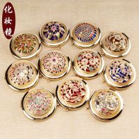 古典化妆镜(颜色款式随机发货) 小镜子随身携带精致高级复古男士便携高颜值时尚古典化妆创意礼物