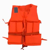 儿童牛津加强款 承重40斤 牛津布救生衣成年人背心大浮力马甲钓鱼防汛漂流船用救生衣便携