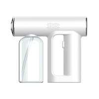 白色 手持纳米喷雾消毒蓝光无线室内空气消毒机充电喷雾