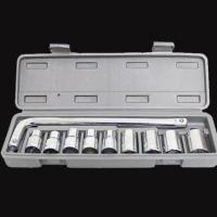 10件套多用维修工具 40件套汽车摩三轮电动车维修工具套筒家用棘轮扳手应急多功能套装