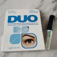 美国Duo假睫毛胶水防敏5g白胶 韩国amore爱茉莉双眼皮胶水假睫毛胶水持久防水隐形透明 舒服双眼