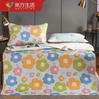 BL乳胶凉席-油画庄园 90*200cm(无枕套-体验装) 南方生活乳胶冰丝凉席夏季婴儿童可水洗三件套学生宿舍单人空调席