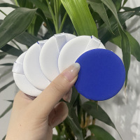 小蓝圆崽崽粉扑[一个] 可爱气垫粉扑干湿两用粉底液专用不吃粉蛋黄派学生平价海绵粉饼