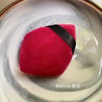 红色 大号植绒散粉扑影楼勾扑化妆师身体扑化妆扑爽身粉扑菱形干粉扑
