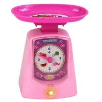 粉色电子秤 迷你仿真小家电洗衣机电饭锅面包机饮水机微波炉蛋糕过家家玩具