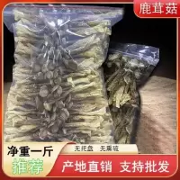 500g 鹿茸菇干货鹿茸菌500g无硫野生菌特级福建土特产煲汤脆菇香菇