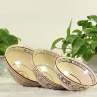 6英寸(口径16.5cm*高6.5cm) 汤碗创意羊牛肉汤碗特色陶瓷汤碗土陶碗中式炸酱面碗面条碗小面碗