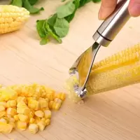 厨房玉米剥离神器304不锈钢玉米刨家用剥玉米手动削鲜玉米脱粒器