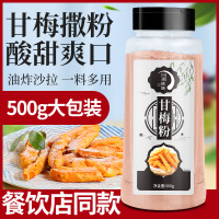 甘梅粉500g瓶装地瓜条鸡排专用撒粉台湾梅子粉商家用调味料酸梅粉