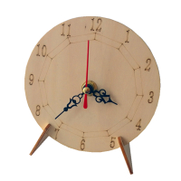 DIY时钟 材料包 小学生手工创意科技小制作小发明diy电动绘图仪材料科普益智玩具