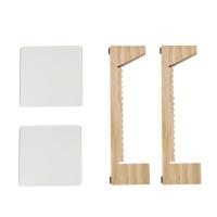 原木色 黑胶唱片收纳架lp存放实木储物盒DVD光碟影片光盘展示架收藏箱