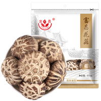 富昌花菇干货200g香菇蘑菇农家特产山珍菌菇剪脚古田冬菇煲汤滋补