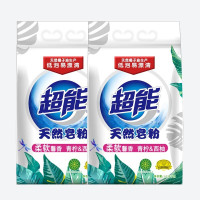 超能4斤装仅需27.9元1.008kg*2袋天然皂粉天然椰子油生产无刺激