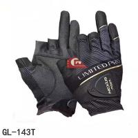 黑色 L 钓鱼手套装备防水滑透气路亚防晒抓鱼海钓j矶钓专用夏露三指五指